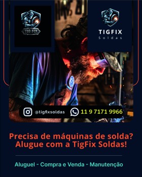 Locação de Máquinas de Solda TIG em Cotia - SP