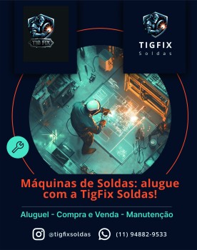 Locação de Máquinas de Soldagem Industrial